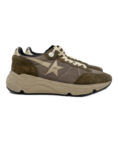 GOLDEN GOOSE（ゴールデングース）GOLDEN GOOSE (ゴールデングース) スニーカー オリーブグリーン/クリーム サイズ:23.5の古着・服飾アイテム
