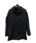 BALENCIAGA (バレンシアガ) メルトンフーデッドコート ブラック サイズ:46：20000円