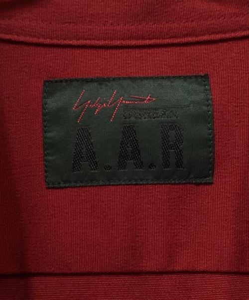 YOHJI YAMAMOTO（ヨウジヤマモト）YOHJI YAMAMOTO (ヨウジヤマモト) D'URBAN (ダーバン) A.A.R (アール) 90年代 シャツ レッド サイズ:Mの古着・服飾アイテム
