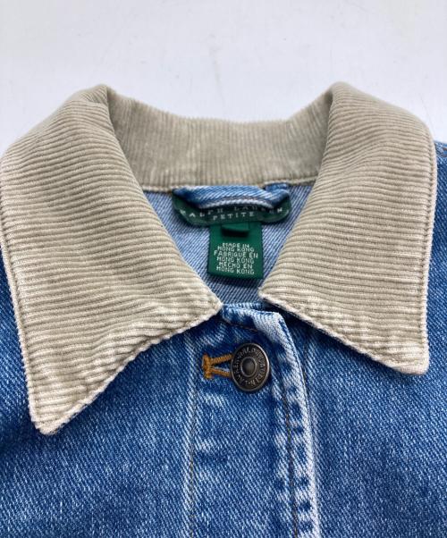 LAUREN RALPH LAUREN（ローレンラルフローレン）LAUREN RALPH LAUREN (ローレンラルフローレン) デニムジャケット インディゴ サイズ:Pの古着・服飾アイテム