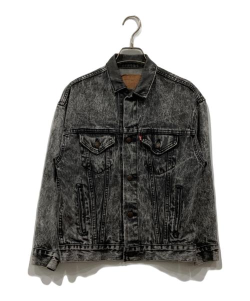 LEVI'S（リーバイス）LEVI'S (リーバイス) ブラックデニムジャケット ブラック サイズ:Mの古着・服飾アイテム