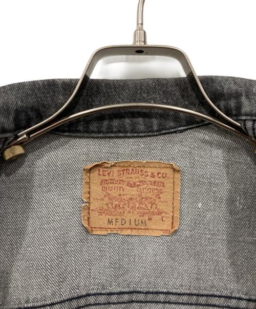 LEVI'S（リーバイス）LEVI'S (リーバイス) ブラックデニムジャケット ブラック サイズ:Mの古着・服飾アイテム