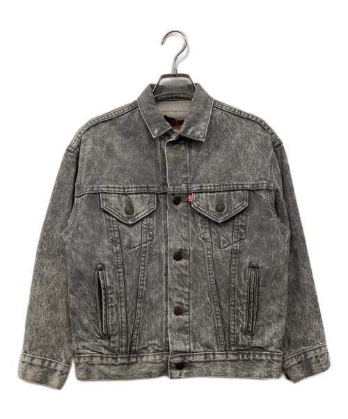 LEVI'S（リーバイス）LEVI'S (リーバイス) デニムジャケット グレー サイズ:MEDIUMの古着・服飾アイテム