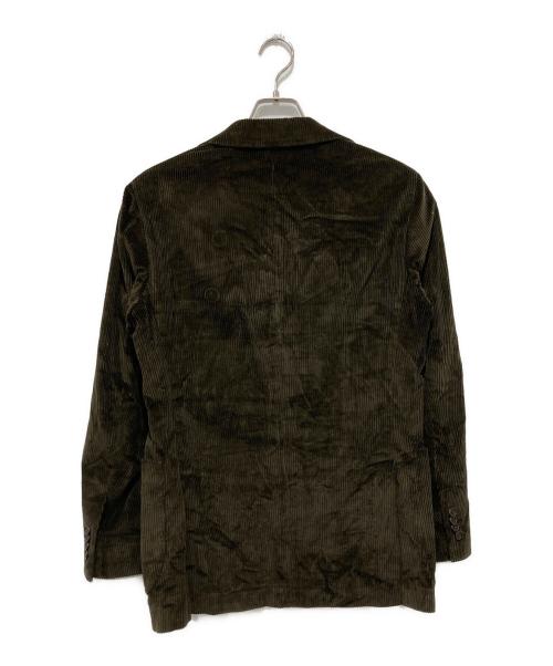 BEAMS F（ビームスエフ）BEAMS F (ビームスエフ) 3Bコーデュロイジャケット ブラウン サイズ:46の古着・服飾アイテム