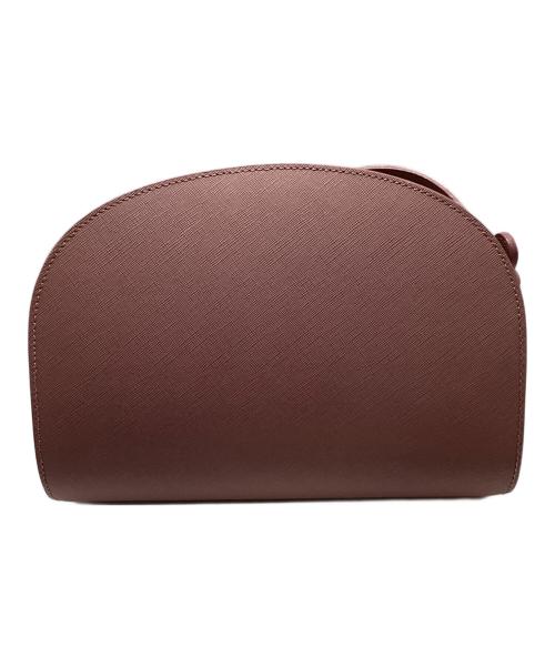 A.P.C.（アーペーセー）A.P.C. (アーペーセー) ハーフムーンバッグ ピンクの古着・服飾アイテム