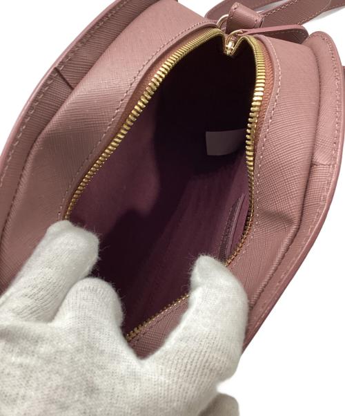 A.P.C.（アーペーセー）A.P.C. (アーペーセー) ハーフムーンバッグ ピンクの古着・服飾アイテム