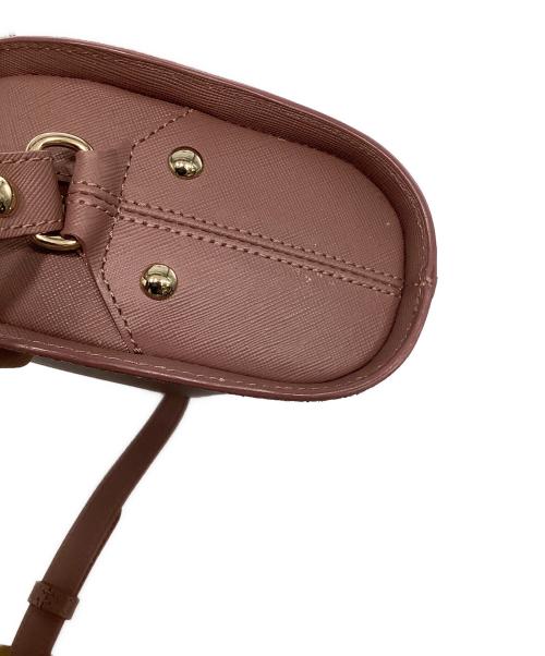 A.P.C.（アーペーセー）A.P.C. (アーペーセー) ハーフムーンバッグ ピンクの古着・服飾アイテム