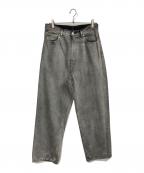 YLEVEイレーヴ）の古着「13.5oz DENIM BAGGY FADE」｜ブラック