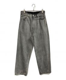 YLEVE（イレーヴ）の古着「13.5oz DENIM BAGGY FADE」｜ブラック