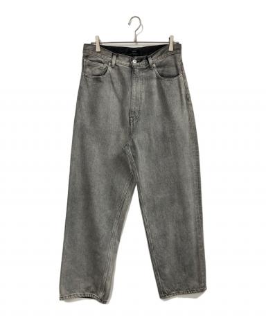 中古・古着通販】YLEVE (イレーヴ) 13.5oz DENIM BAGGY FADE ブラック