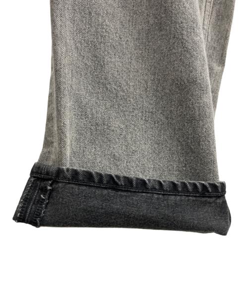 YLEVE（イレーヴ）YLEVE (イレーヴ) 13.5oz DENIM BAGGY FADE ブラック サイズ:3の古着・服飾アイテム