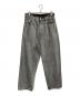 YLEVE（イレーヴ）の古着「13.5oz DENIM BAGGY FADE」｜ブラック