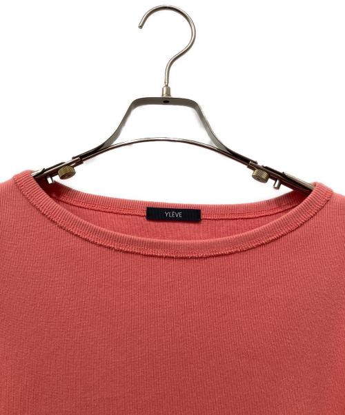 YLEVE（イレーヴ）YLEVE (イレーヴ) CTN RIB P/O BIG ピンク サイズ:1の古着・服飾アイテム