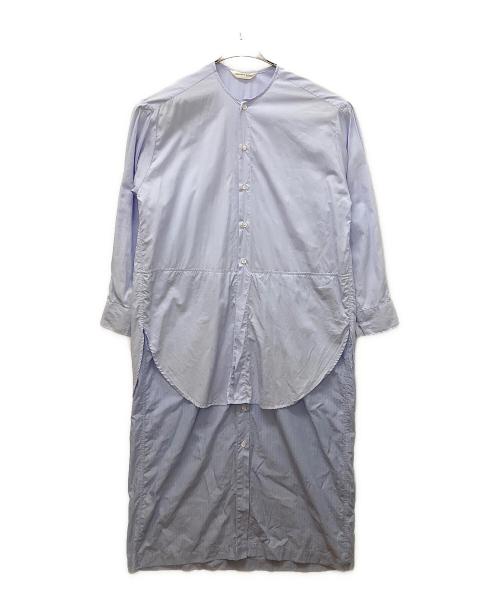 WRIGHT+DOYLE（ライトアンドドイル）WRIGHT+DOYLE (ライトアンドドイル) ドッキングシャツワンピース ライトブルー サイズ:1の古着・服飾アイテム