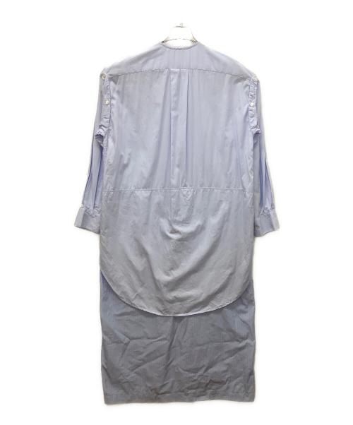 WRIGHT+DOYLE（ライトアンドドイル）WRIGHT+DOYLE (ライトアンドドイル) ドッキングシャツワンピース ライトブルー サイズ:1の古着・服飾アイテム