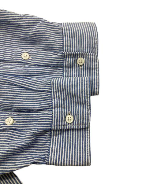 ARMEN（アーメン）ARMEN (アーメン) ユーティリティバンドカラーロングシャツ ブルー サイズ:2の古着・服飾アイテム