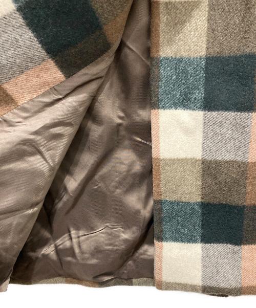 SPORT MAX（スポーツマックス）SPORT MAX (スポーツマックス) チェックダブルコート マルチカラー サイズ:42の古着・服飾アイテム