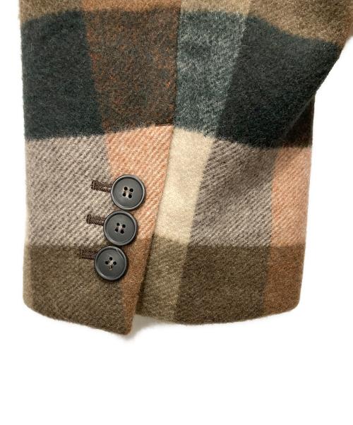 SPORT MAX（スポーツマックス）SPORT MAX (スポーツマックス) チェックダブルコート マルチカラー サイズ:42の古着・服飾アイテム