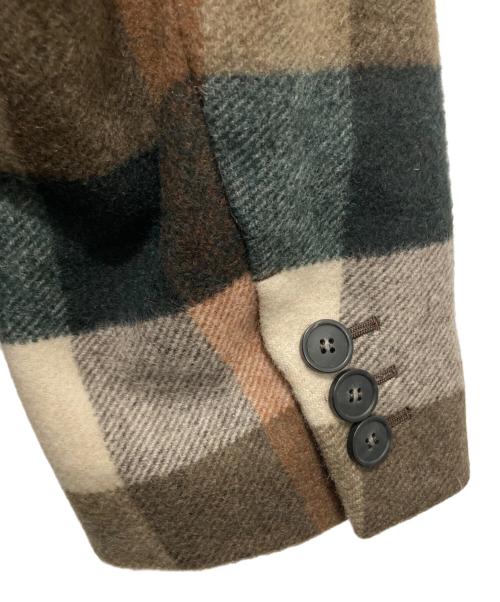 SPORT MAX（スポーツマックス）SPORT MAX (スポーツマックス) チェックダブルコート マルチカラー サイズ:42の古着・服飾アイテム