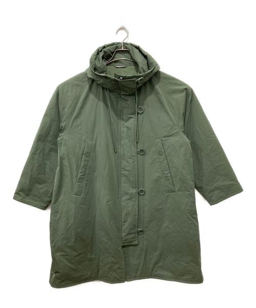 WEEKEND Max Mara（ウィークエンド マックスマーラ）WEEKEND Max Mara (ウィークエンド マックスマーラ) LUXEPADフーデッドコート グリーン サイズ:42の古着・服飾アイテム