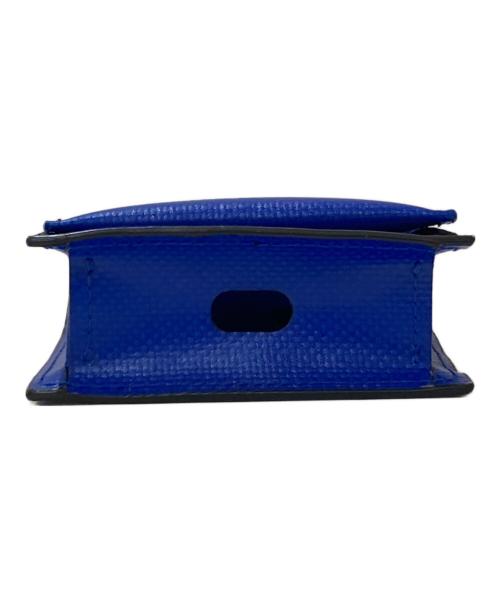 MARNI（マルニ）MARNI (マルニ) airpods pro バイカラー イヤホンケース ブラック×ブルーの古着・服飾アイテム