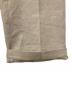中古・古着 BEIGE (ベイジ) リネンシンチバックワイドパンツ ベージュ サイズ:6 未使用品：5000円