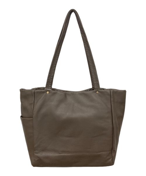 russet（ラシット）russet (ラシット) レザートートバッグ ブラウン 未使用品の古着・服飾アイテム