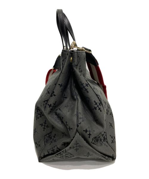 russet（ラシット）russet (ラシット) コットンジャガード 2WAYトートーバッグ グレーの古着・服飾アイテム