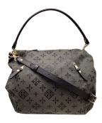 russetラシット）の古着「コットンジャガードショルダーバッグ」｜グレー