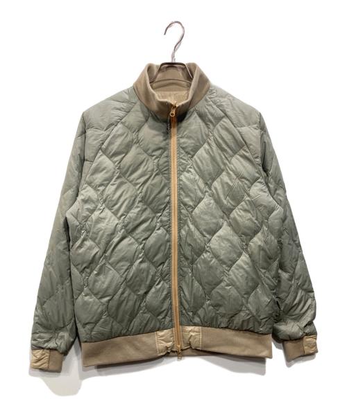 TAION（タイオン）TAION (タイオン) JAPAN SPECIAL TRACK DOWN JACKET ベージュ サイズ:Sの古着・服飾アイテム