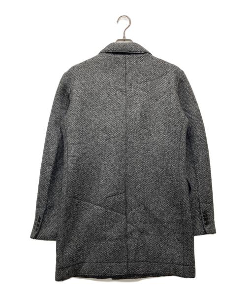 MOORER（ムーレー）MOORER (ムーレー) ダブルチェスターコート グレー サイズ:48の古着・服飾アイテム