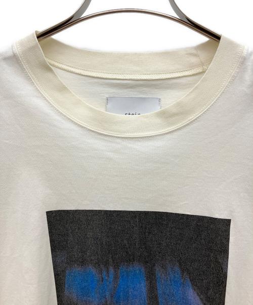 stein（シュタイン）stein (シュタイン) プリントTシャツ ホワイト サイズ:Mの古着・服飾アイテム