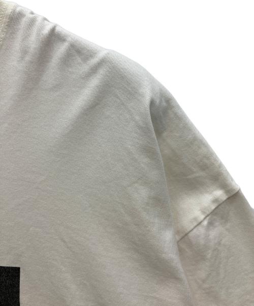 stein（シュタイン）stein (シュタイン) プリントTシャツ ホワイト サイズ:Mの古着・服飾アイテム