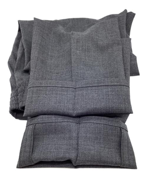 giab's ARCHIVIO（ジャブス アルキヴィオ）giab's ARCHIVIO (ジャブス アルキヴィオ) テクノウールスラックス グレー サイズ:46の古着・服飾アイテム