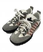 DSQUARED2ディースクエアード）の古着「スニーカー」｜グレー×ピンク