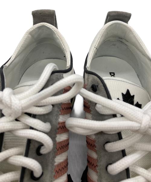 DSQUARED2（ディースクエアード）DSQUARED2 (ディースクエアード) スニーカー グレー×ピンク サイズ:36の古着・服飾アイテム