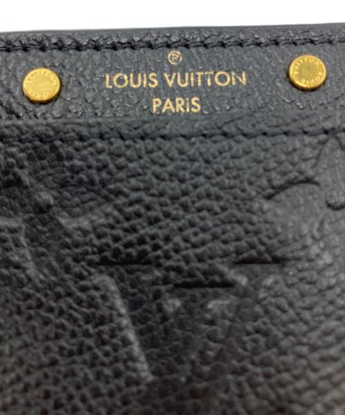 LOUIS VUITTON（ルイ ヴィトン）LOUIS VUITTON (ルイ ヴィトン) モノグラム・アンプラント ポルト カルト・サーンプル カードケース ブラックの古着・服飾アイテム