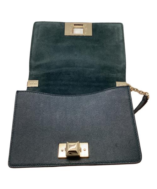 FURLA（フルラ）FURLA (フルラ) チェーンショルダーバッグ グリーンの古着・服飾アイテム