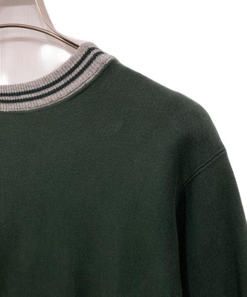 Champion REVERSE WEAVE（チャンピオン リバース ウィーブ）Champion REVERSE WEAVE (チャンピオン リバース ウィーブ) ロゴスウェット グリーン サイズ:LARGEの古着・服飾アイテム