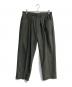 FARAH（ファーラー）の古着「2タックワイドテーパードパンツ」｜ダークグレー