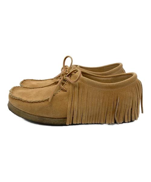 CLARKS ORIGINALS（クラークス オリジナルズ）CLARKS ORIGINALS (クラークス オリジナルズ) INSCRIRE (アンスクリア) ワラビーシューズ キャメル サイズ:SIZE8 1/2の古着・服飾アイテム