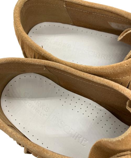 CLARKS ORIGINALS（クラークス オリジナルズ）CLARKS ORIGINALS (クラークス オリジナルズ) INSCRIRE (アンスクリア) ワラビーシューズ キャメル サイズ:SIZE8 1/2の古着・服飾アイテム