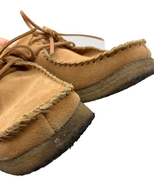 CLARKS ORIGINALS（クラークス オリジナルズ）CLARKS ORIGINALS (クラークス オリジナルズ) INSCRIRE (アンスクリア) ワラビーシューズ キャメル サイズ:SIZE8 1/2の古着・服飾アイテム