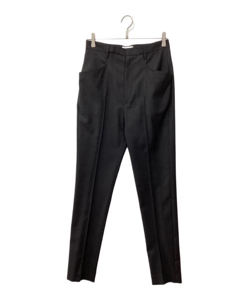 ISABEL MARANT ETOILE（イザベルマランエトワール）ISABEL MARANT ETOILE (イザベルマランエトワール) センタープレスパンツ ブラック サイズ:36 未使用品の古着・服飾アイテム