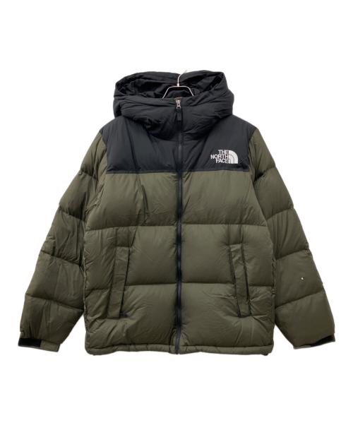 THE NORTH FACE（ザ ノース フェイス）THE NORTH FACE (ザ ノース フェイス) Nuptse Hoodie カーキ サイズ:Lの古着・服飾アイテム