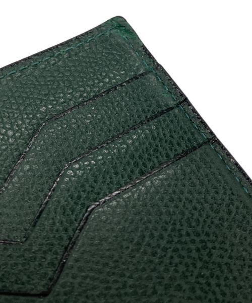 Valextra（ヴァレクストラ）Valextra (ヴァレクストラ) マネークリップ グリーンの古着・服飾アイテム