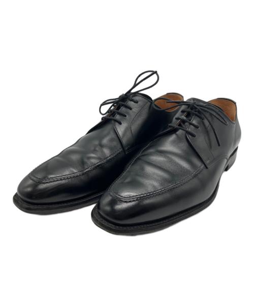 SCOTCH GRAIN（スコッチグレイン）SCOTCH GRAIN (スコッチグレイン) Uチップレースアップシューズ ブラック サイズ:SIZE24の古着・服飾アイテム