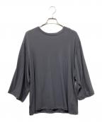 INSCRIREアンスクリア）の古着「Wide Sleeve Tee」｜グレー