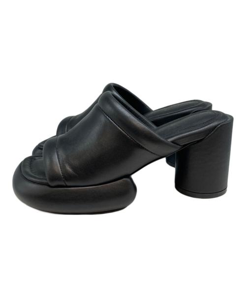 ALM.（アルム）ALM. (アルム) CIELO LEATHER SANDALS ブラック サイズ:SIZE36の古着・服飾アイテム