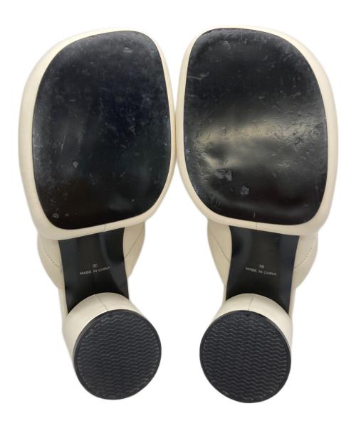 ALM.（アルム）ALM. (アルム) CIELO LEATHER SANDALS アイボリー サイズ:36の古着・服飾アイテム